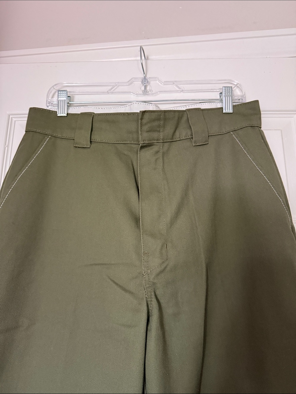 Dickies Olive Work Chinos - Picture 3 of 6